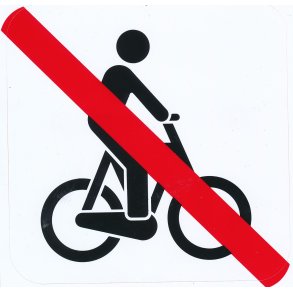 Cykling Forbudt