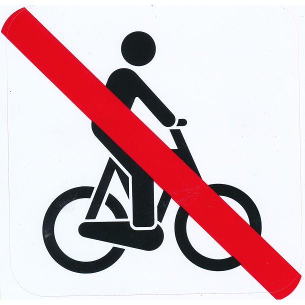 Cykling Forbudt