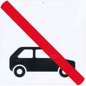 Ingen biler med motor