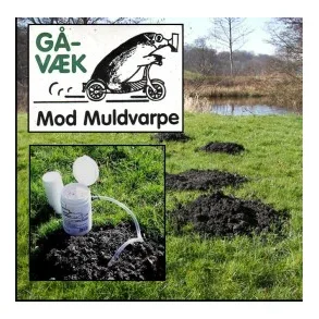 D�se til hj�lp til udryddelse af muldvarpe