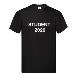T-shirts med tryk STUDENT 2026