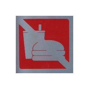 RD PIL-  selvklbende skilt i aluminium 14x14  mm