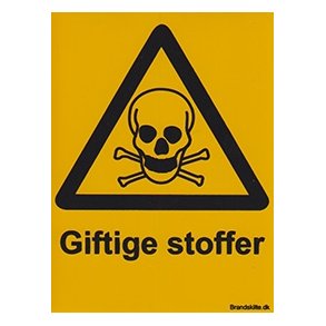 Giftige stoffer 200 mm x 3