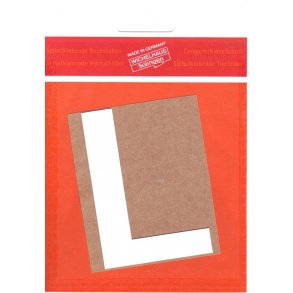 L selvklbende bogstav HVID