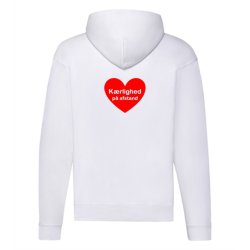 Httetrje med lynls med tryk - krlighed p afstand rdt hjerte