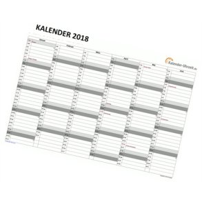 Papkalender med eget logo A4