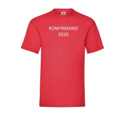 T-shirts med tryk KONFIRMAND 2026