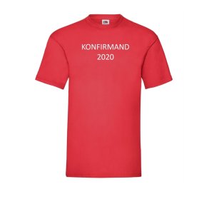T-shirts med tryk KONFIRMAND 2026