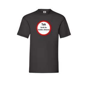 T-shirts - tak fordi du holder afstand