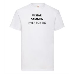 T-shirts -  vi str sammen hver for sig