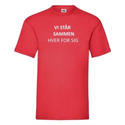 T-shirts - vi str sammen hver for sig