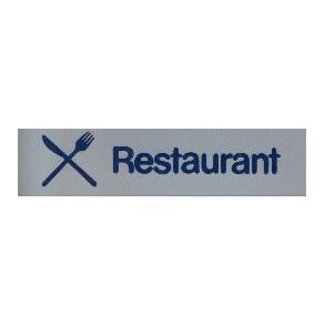 Restaurant - 40x160 mm hrd plast selvklbende
