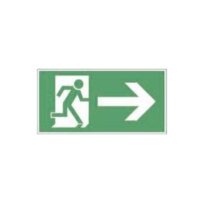 Flugtvej  grn pil til hjre 